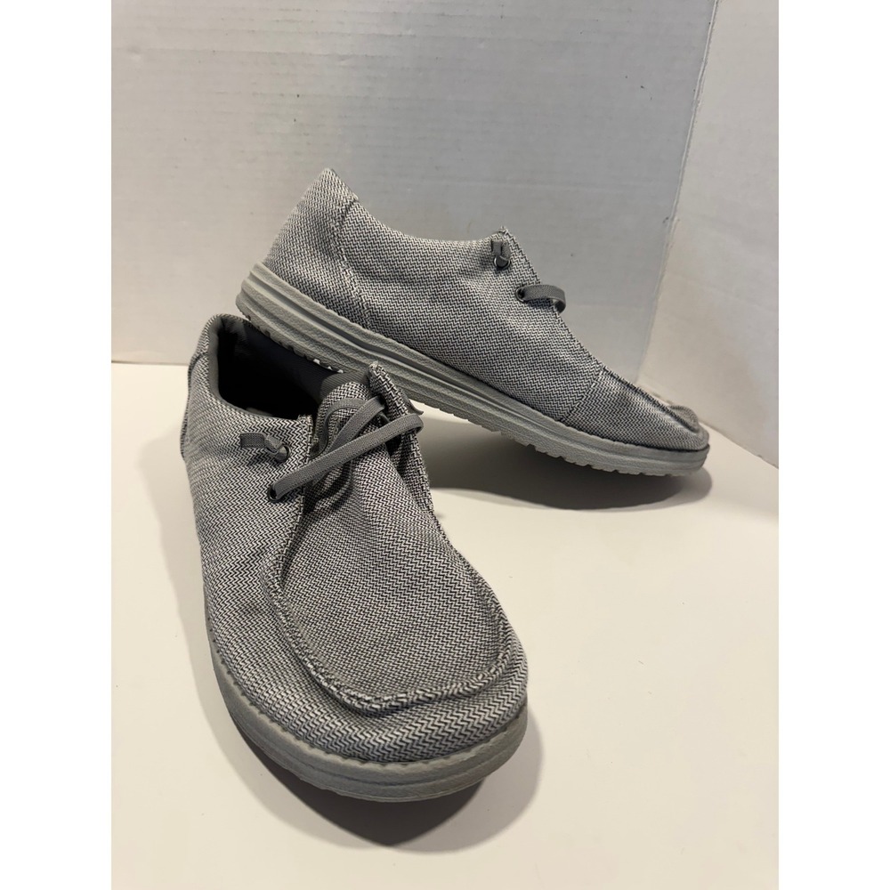 Skechers Relaxed‎ Fit Air-Cooled Memory Foam Loafer 12 Grey Excellent